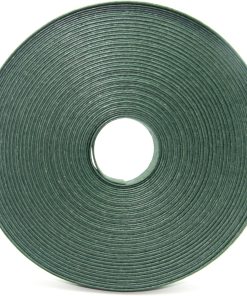 0.6 inch x 65 ft Paper Rattan Weaving Cane, Dark Green Rattan Strips - Cane Weaving Supplies for Basket DIY Crafts Home Kitchen Decoration - 1
