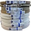 1 Pound Coil of Flat Reed for Basket & Seat Weaving, Natural or Smoked Color, Any Width, 1-4 3-8 1-2 5-8 3-4 (1-2 Wide, Smoked) - 1