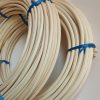 ECYC Ltd 32.8 Feet 5mm Round Reed Spline, Natural Rattan Reeds Spline Wood Basket Reed Spline Chair Cane Groove Reed Spline for Repair Wicker Furniture, Basket Weaving, DIY Crafts - 1