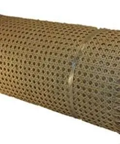 24" Wide Cane Webbing Standard Size Fine Open 1/2" Mesh, Sold By the Running Foot, Qty of 1 = 12", Qty of 2 = 24", Qty of 3 = 36" and so on.