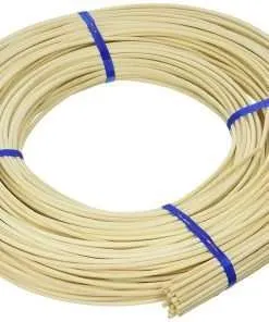 Commonwealth Basket Round Reed #5 3-1/4mm 1-Pound Coil, Approximately 360-Feet
