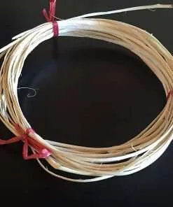 Rattan Flat Furniture Chair Basket Caning.Natural Repair Binder Cane. White Wash