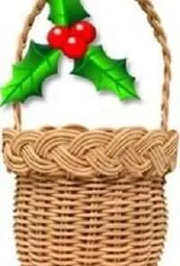 Christmas Ornament Basket Weaving Kit