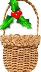 Christmas Ornament Basket Weaving Kit