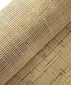 16 Width Square Rattan Cane Webbing Roll 3.3 Feet for Caning Projects