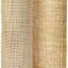 16 Width Natural Square Rattan Cane Webbing Roll 12 Feet Length for Caning Projects - Pre-Woven Radio Mesh Cane Webbing Sheet for Furniture, Chair, Table, Ceiling (12 FEET) - 1