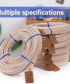 Basket Round Reed #4 2.5mm 1-Pound Coil Basket Weaving Cane for Chair Making and Wicker Weaving DIY Furniture Making Supplies - 6