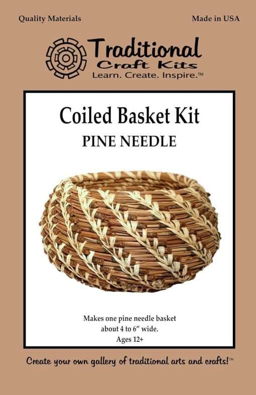making baskets with pine needles