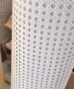 Plastic PE Rattan Cane Webbing Panels 24 for Furniture Restoration, Length on Demand, Net Open Weave Wicker Cane Webbing Rattan Cabinet Furnitureuse Indoor and Outdoor - 2