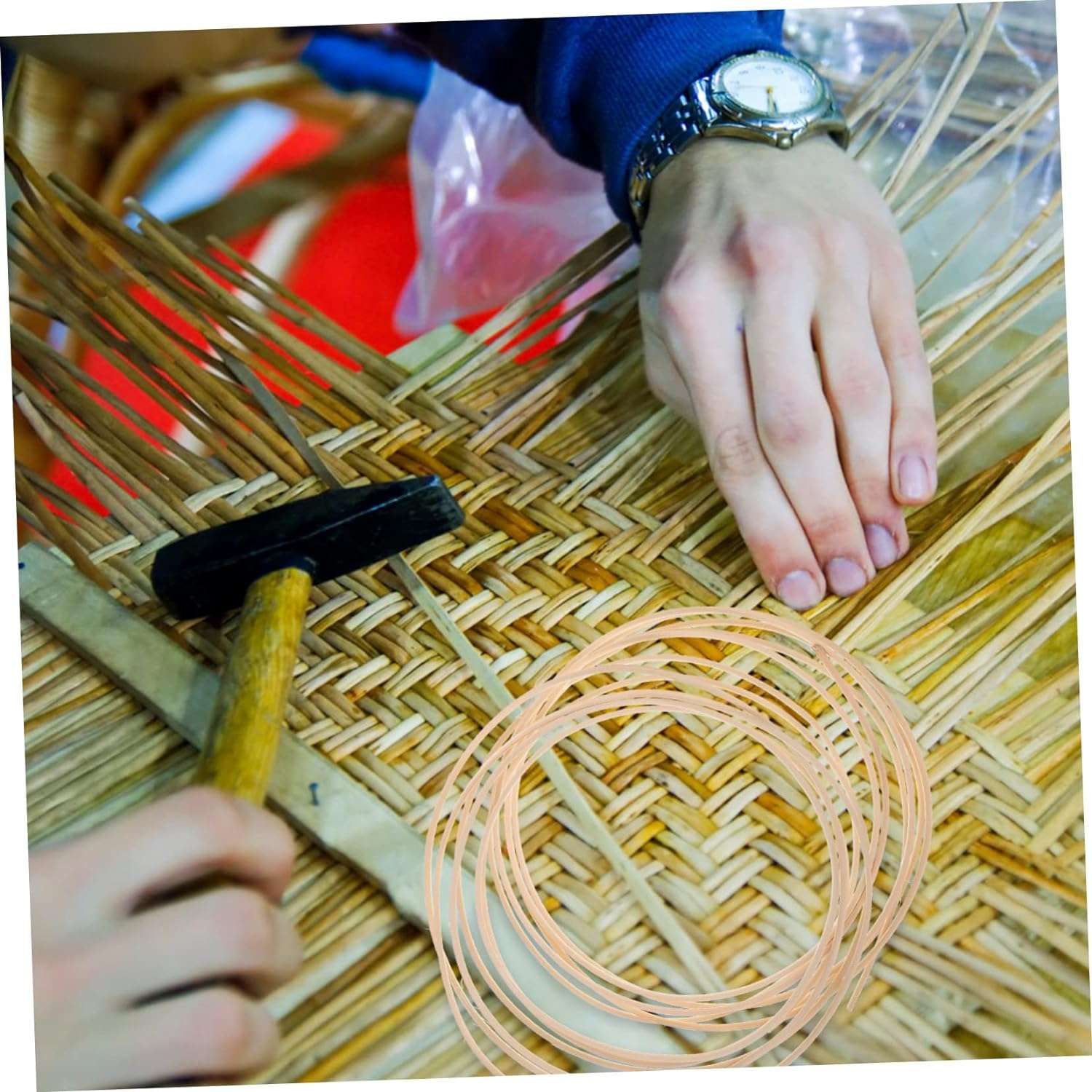 Kit Reparatie 1 Stoel (44 x 50 cm) - Rotan Webbing, Rattan Roller, Roll en Cane