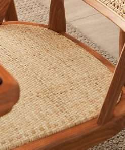 24 Width Closed Weave Cane Webbing Natural Wicker Material,Handwoven Rattan Fabric Roll V Shape Cane Mesh Net, 3.3-5-10 Feet Length Cane Webbing Sheet For Rattan Wall Sconce Dresser - 4