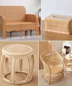 24 Width Closed Weave Cane Webbing Natural Wicker Material,Handwoven Rattan Fabric Roll V Shape Cane Mesh Net, 3.3-5-10 Feet Length Cane Webbing Sheet For Rattan Wall Sconce Dresser - 6