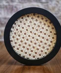 homeemoh Rattan Cane Webbing Roll Plastic 40cm×100cm Mesh Pre-Woven Cane for Furniture Cabinets Chair,White - 3