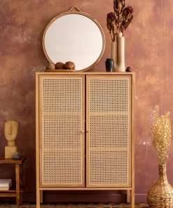 16-inch Wide Rattan Webbing 40-inch Long Rattan Webbing Rolls for Furniture, Chairs, cabinets, Ceilings, beds Rattan Projects Basket Weaving Supplies Open mesh Rattan - 4