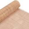 24 Rattan Cane Webbing 5Feet, Natural Square Rattan Roll Cane Webbing Roll, Caning Material, Cane Webbing Sheet, Woven Open Mesh Cane Fabric for Caning DIY Projects, Furniture, Chair, Cabinet - 1