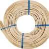 4 mm Round Reed # 6 - 1 Pound Coil - Rattan Reed for Basket Weaving and Wicker Furniture Making - Basketry, Wicker Weaving and Wicker Repair Supplies - 1