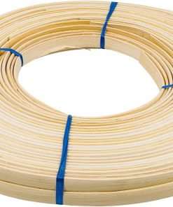 1-2 Flat-Oval Reed # 5 - 1 Pound Coil - Rattan Reed for Basket Weaving and Wicker Furniture Making - Basketry, Wicker Weaving and Wicker Repair Supplies - UA-12FOR - 2