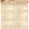 Cane Rattan Webbing Roll, 3.28ft x 13.8inch Woven Open Rattan Mesh Natural Rattan Webbing for Caning Projects Star Anise Wide Rattan for DIY Crafts Cabinet Chair Furniture - 1