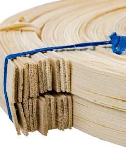 1-2 Flat Reed # 4 - 1 Pound Coil - Rattan Reed for Basket Weaving and Wicker Furniture Making - Basketry, Wicker Weaving and Wicker Repair Supplies - 3