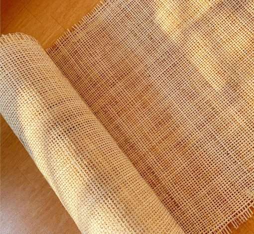 36(3Feet) Width x 9.9 Feet Length Natural Cane Webbing Large Size Rattan Roll, Caning Material, Rattan Decor - 1