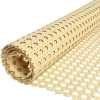 Storystore Rattan Webbing Roll, 17 x 80 Inch Woven Open Rattan Mesh PE Cane Webbing for DIY Home Decor Projects, Synthetic Rattan for Furniture, Chair, Cabinet, Ceiling, Bed, Door - 1