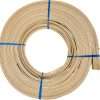 3-8 Flat-Oval Reed # 4 - 1 Pound Coil - Rattan Reed for Basket Weaving and Wicker Furniture Making - Basketry, Wicker Weaving and Wicker Repair Supplies - UA-38FOR - 1