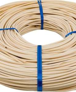 3 mm Round Reed # 4 - 1 Pound Coil - Rattan Reed for Basket Weaving and Wicker Furniture Making - Basketry, Wicker Weaving and Wicker Repair Supplies - 2