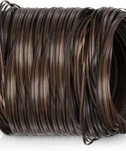 459Ft Wicker Repair Kit, Rattan Patio Chair Sofas Furniture Repair Supplies, Gradiant Coffe Brown Exlong Weaving Webbing Replacement Part for Outdoor Lawn Furniture - 4