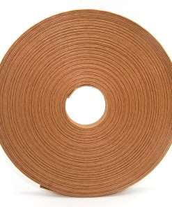 65 ft Paper Rattan Cane, 0.6 inch Paper Rattan Weaving Supplies for DIY Home Kitchen Decoration (Brown) - 1