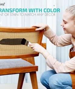 Square Rattan Cane Webbing Roll 24 Wide Wicker Sheets for for DIY Furniture Chair Caning Cabinets and Repairs Caning Material Kit for Seat Backs and Decorative Projects - 7