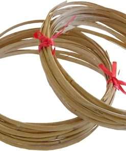 Rattan Flat Furniture Chair Basket Caning Natural Repair Binder Cane, Natural - 3