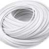 PATIKIL Wicker Repair Kit, 296ft 2.5mm Round Synthetic Rattan Material Plastic Wicker Woven Rattan Set for DIY Craft and Weaving Basket Making, White - 1