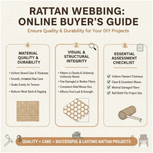 Rattan Webbing Rolls Online USA, Recommended Rattan Webbing Rolls Online USA for DIY and Restoration