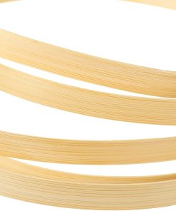 PATIKIL Bamboo Strips for Weaving 7-16 x 10 Ft, 7 Pack Thin Flat Wicker Rattan Cane Reed for Making Basket Webbing DIY Crafts, Natural Color - 5