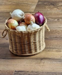 Two-Handle Storage Basket Weaving Kit – Natural Rattan (Peddig Reed), Illustrated Instructions (EN-ES), Practical Home Decor & Organizer - 6