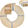 5-8 Flat Reed # 5 - 1 Pound Coil - Rattan Reed for Basket Weaving and Wicker Furniture Making - Basketry, Wicker Weaving and Wicker Repair Supplies - UA-58FR - 1