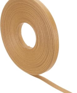PATIKIL 27.3 Yards x 0.6 Paper Rattan Weaving Cane, 12-Ply Paper Rattan Weave Basket Weaving Supplies for DIY Home Kitchen Decoration Basket Crafts, Khaki - 1