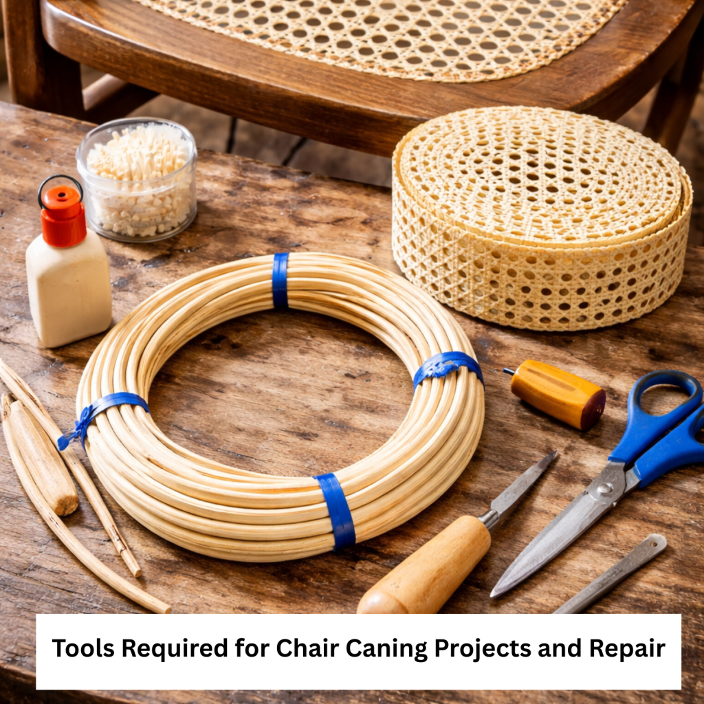 Tools Required for Chair Caning Projects and Repair