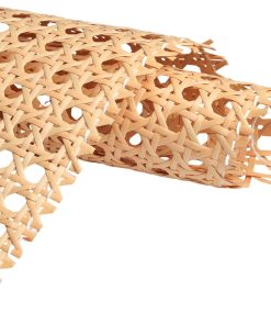 Eunice Upgraded Cane Rattan Webbing Roll, 16 W x 40 L Plastic Rattan Material, Cane Webbing Roll for Caning Projects, DIY Furniture Chairs, Cabinets, Ceiling - 1