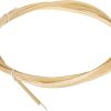 MECCANIXITY 3 Rolls Bamboo Strips for Weaving, 0.24 x 10ft Basket Weaving Supplies Wicker Repair Kit 0.5mm Thick Thin Bamboo Strips for Basket Making DIY Crafts Furniture Chandelier - 1