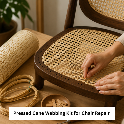 Pressed Cane Webbing Kit for Chair Repair Restoration