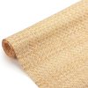 Wesiti 24x 59 Natural Cane Webbing V Shape Rattan Webbing Roll for Caning Projects Woven Mesh Cane Rattan Material Sheet for Furniture, Chair, Cabinet, Ceiling, Bed, Basket, Door, Brown - 1