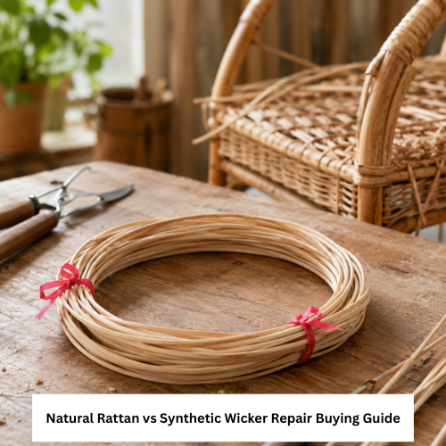 Natural Rattan vs Synthetic Wicker Repair Buying Guide