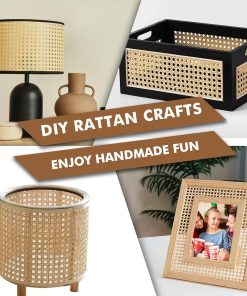 Alternative view of Vehipa Plastic Rattan Cane Webbing Roll 24"x47.2"