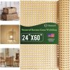 Glasaort 24 x 60 Natural Rattan Cane Webbing Roll, Natural Cane Webbing - 1